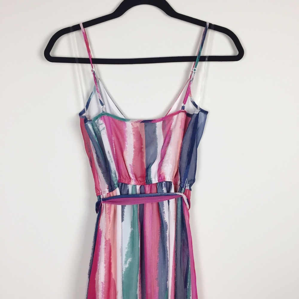 BB Dakota Joyner Watercolor Maxi Dress sz XS - Picture 5 of 6